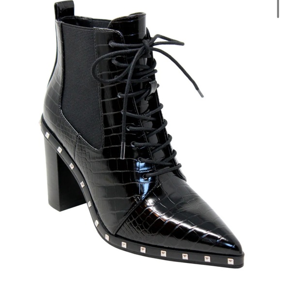Charles David Shoes - Charles David Studded Boots NEW IN BOX